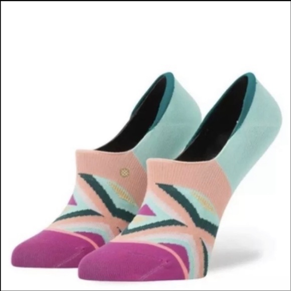 Stance Socks Girls Bonny S Small Invisible 2 PACK!!! of NEW - Picture 2 of 3